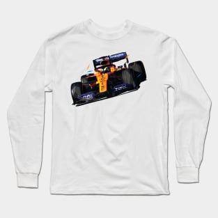 Lando Norris F1 Car Long Sleeve T-Shirt